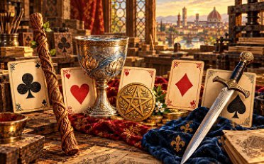 Origem e hist�ria dos naipes do baralho e do tarot