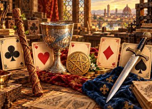 Origem e hist�ria dos naipes do baralho e do tarot