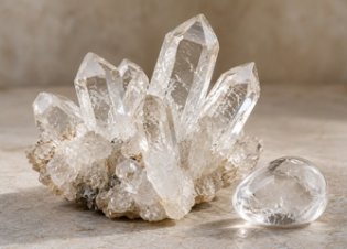 Cristal de Rocha (Quartzo Branco): Significado e Como Usar