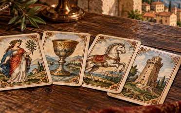Conhe�a o Tarot Italiano de Carlo Dellarocca